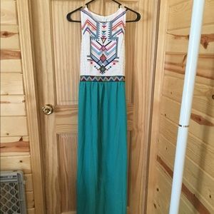 Large floor length dress